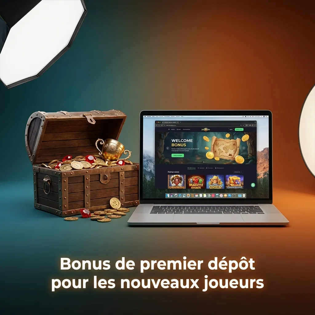 Bonus de premier dépôt casino : 100 % jusqu'à 150 € et 100 tours gratuits pour nouveaux joueurs.