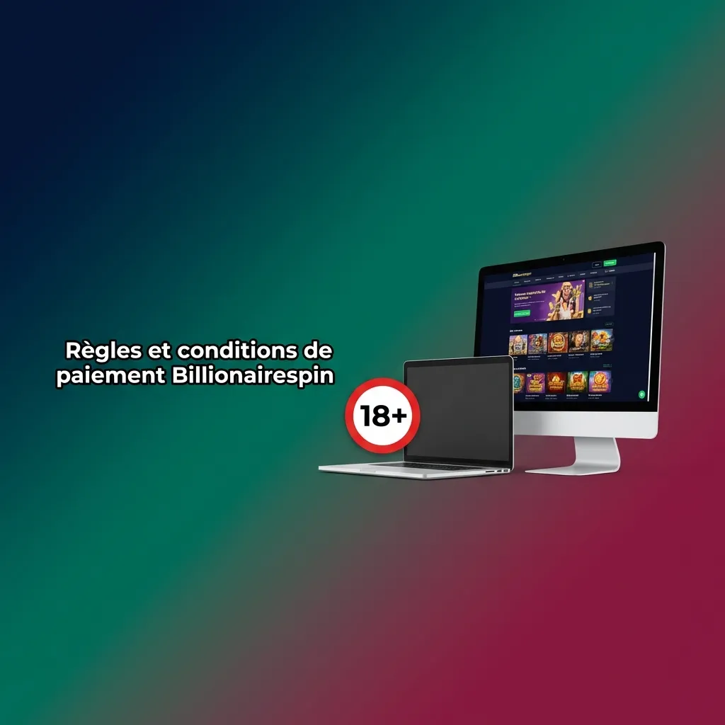 Règles de paiement et conditions de retrait sur Billionairespin France.
